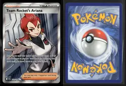 Team Rocket's Ariana 224/182 Ultra Rare Destined Rivals Pokemon NM/M - Image 3