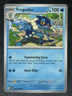 Frogadier 021/086 - Common - Pokemon TCG: Chaos Rising - English NM - Image 1