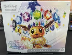 Pokemon Prismatic Evolutions ETB Elite Trainer Box TCG Sealed - Image 1