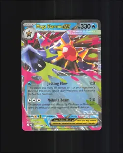 Mega Starmie ex 021/088 Double Rare Perfect Order Pokemon Near Mint - Image 1