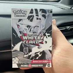 Pokemon TCG Scarlet & Violet White Flare Booster Bundle 6 Packs - Image 1
