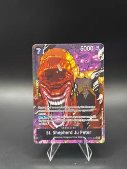 St. Shepherd JuPeter Alt Art OP13-084 Carrying On His Will One Piece TCG English - Image 1