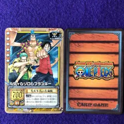 One Piece Card Game Luffy & Zoro & Franky BN-16 Tournament Promo - Image 1