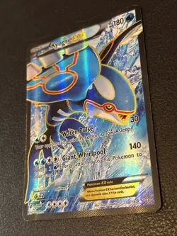 Pokemon XY Primal Clash Holo Rare Full Art Card Kyogre EX 148/160 DMG/HP - Image 2