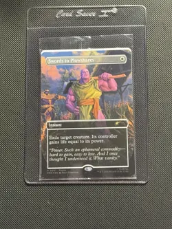 MTG Swords To Plowshares P 0001 PSA Magazine Promo May 2026 Sealed New Thanos - Image 1