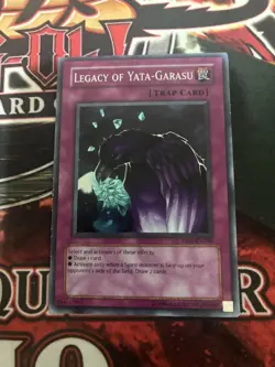 Yu-Gi-Oh! - Legacy of Yata-Garasu 2007 PP01-EN009 Super Rare Unlimited LightPlay - Image 2
