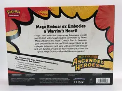 Pokemon Trading Card Game MEGA EMBOAR ex BOX Mega Evolution Ascended Heroes - Image 4