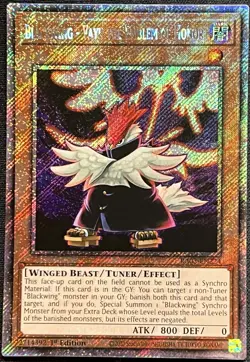 Yu-Gi-Oh! - Blackwing - Vayu the Emblem of Honor - (RA03-EN224) 1st Ed, PSR, NM - Image 1