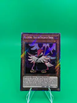 Yu-Gi-Oh! Blackwing - Vayu The Emblem Of Honor RA03-EN224 Platinum Secret Rare - Image 2