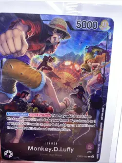 One Piece | PSA Magazine | Monkey D. Luffy Leader | Promo OP05-060 (Sealed) - Image 3