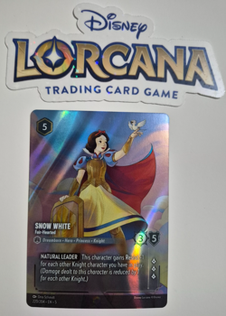 Disney Lorcana Shimmering Skies Enchanted Snow White Fair Hearted NM Rare - Image 1