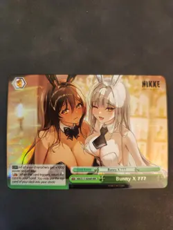 Weiss Schwarz Nikke - Bunny X 777 NIK/S117-E056R RRR - Image 1