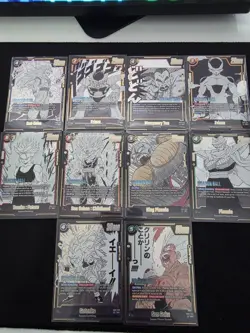 🔥 Dragon Ball Super Card Game Manga Fusion World SB02 SR Bundle 10x cards 🔥 - Image 1