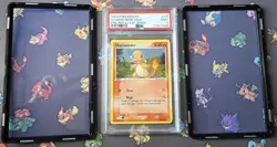 PSA 9 Mint - Charmander 113/112 2004 Fire Red Leaf Green Holo SWIRL Pokemon Card - Image 2