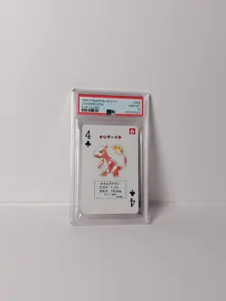 1996 POKEMON RED VERSION PLAYING CARD #005 PSA 10 Low Pop - Image 1