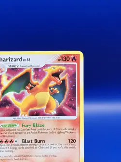 Charizard 3/132 Holo Rare Secret Wonders Pokemon TCG Pokemon Card 2007 - Image 5