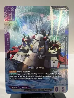 Minerva C+ ST09-010 PAR Destiny Ignition Gundam Card English NM - Image 1