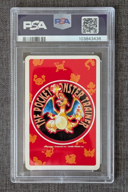 PSA 10 Machoke 7 of Clubs | 1996 Pokemon Red Version Playing Cards #067 - Image 2