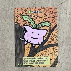 Hoppie Pokiebubies V2 1st Edition Fan Art 122 Chef Ken Lee Pokemon Hoppip - Image 1