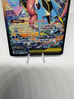 Mega Greninja Ex 116/086 SIR English Pokemon TCG Chaos Rising MINT - Image 3