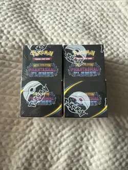 Pokemon Phantasmal Flames Half Booster Boxes Factory Sealed X2 - Image 1