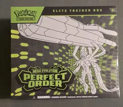 Pokemon TCG Mega Evolution Perfect Order Elite Trainer Box ETB Factory Sealed - Image 1