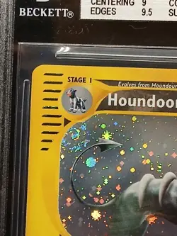 Pokemon Houndoom Skyridge Holo ENG 🇬🇧 BGS 9 MINT H11/H32 - Image 3