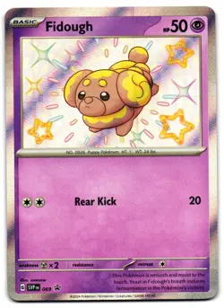 Fidough 069 - Scarlet & Violet Promo Pokemon TCG - M/LP Card - Image 1