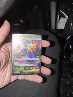 Mega Starmie EX 102/108 Pokemon GO Full Art Holo Water 330 HP English - Image 2
