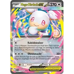 Pokemon Karte - Mega-Ohrdoch Audino ex 172/217 TCG Holo 2026 Deutsch - Image 1
