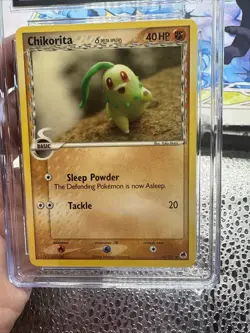 CHIKORITA 2006 POKEMON EX DRAGON FRONTIERS COMMON 44/101 CGC 10 - Image 4