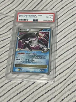 Pokemon TCG 2009 Platinum Palkia G LV.X 125/127 Holo English PSA 8 - Image 1