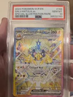 Galvantula ex (2024) Pokemon Stellar Crown #168 Special Illustration Rare - Image 1