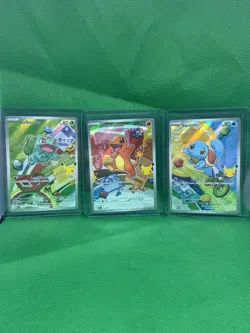 Pokemon First Partner Illustration Collection Series 1 - Kanto (Gen 1) Set NM - Image 1