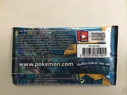 Pokemon TCG | Sun & Moon Bas Set | 1 Booster Pack | Art Cover Primarina | New - Image 2