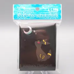 Pokemon Card NEW Moon Light & Umbreon Sleeve 64 pcs Protector Japanese SL05 - Image 1