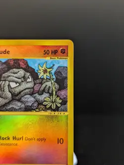 Pokemon TCG - Geodude 110/165 Expedition Rev Holo - EXC - Image 5