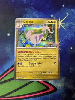 Goodra 077 - Chaos Rising - Prerelease Promo - Stamped Holo - Pokemon TCG - Image 1
