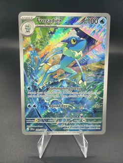 Frogadier 089/086 Chaos Rising Illustration Rare Pokemon TCG ENGLISH NM/M - Image 1