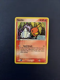 Pokemon TCG Torchic 66/100 EX Crystal Guardians Stamped Holo - Image 1