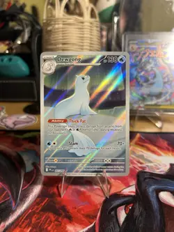 Pokemon Dewgong 097/094 Me02: Phantasmal Flames Illustration Rare 130HP Holo - Image 1