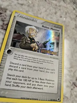 Holon Mentor 75/101 Dragon Frontiers Reverse Holo Pokemon Stamped MP - Image 2