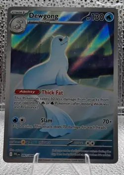 Pokemon TCG Dewgong 097/094 Phantasmal Flames Illustration Rare Near Mint - Image 1