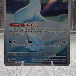 Pokemon TCG Dewgong 097/094 Phantasmal Flames Illustration Rare Near Mint - Image 3