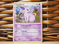 Pokemon ESPEON 2/90 ICE CRACKED HOLO | MP Moderate Play | HS Undaunted | 2010 - Image 1