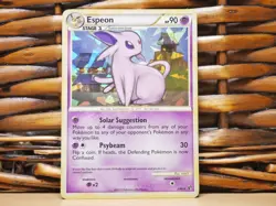 Pokemon ESPEON 2/90 ICE CRACKED HOLO | MP Moderate Play | HS Undaunted | 2010 - Image 2