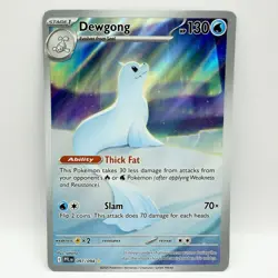 Dewgong 097/094 Pokemon ME02: Phantasmal Flames Illustration Rare Holo 2025 NM - Image 1