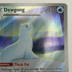 Dewgong 097/094 Pokemon ME02: Phantasmal Flames Illustration Rare Holo 2025 NM - Image 4