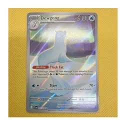 Pokemon TCG Dewgong 097/094 Illustration Rare Holo HP 130 English - Image 1