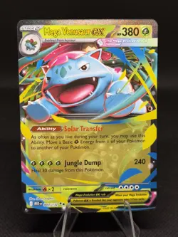 Mega Venusaur EX 003/132 - Mega Evolution Pokemon TCG - NM - Image 1